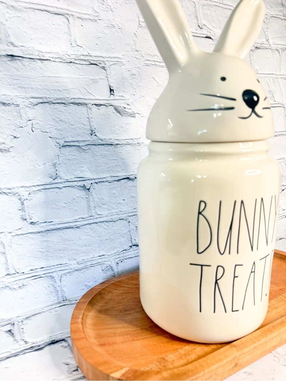 Rae Dunn Bunny Treats Canister